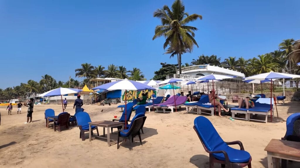 North Goa Anjuna Beach - Best beach to experience Goa’s vibrant culture