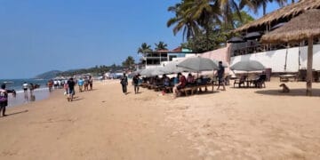Anjuna Beach in North Goa
