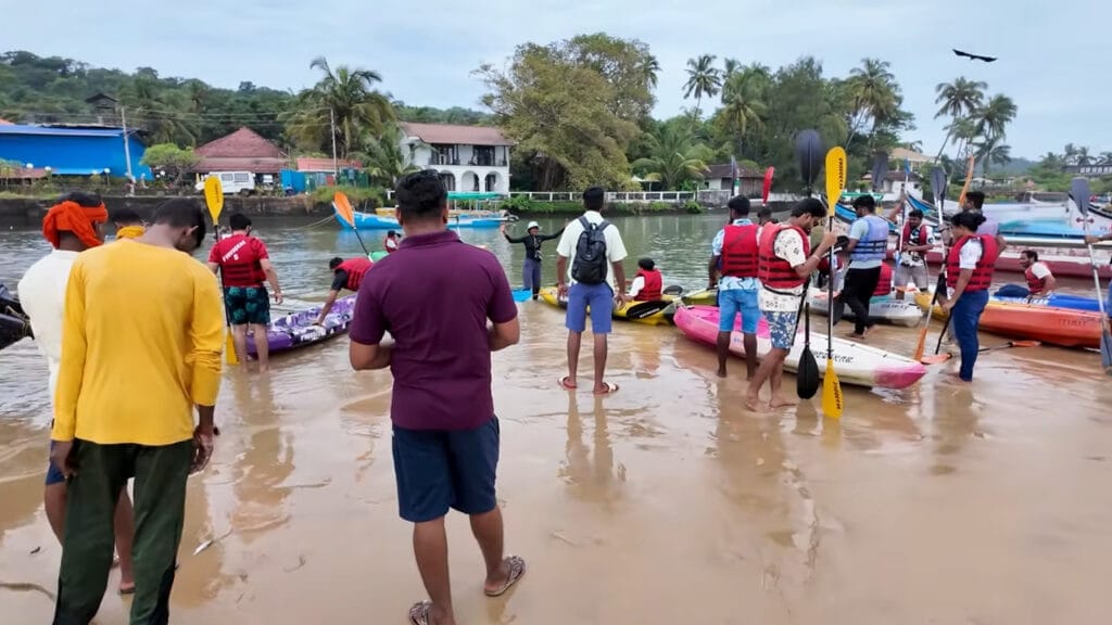 North Goa Baga Beach - Famous destination for kayaking