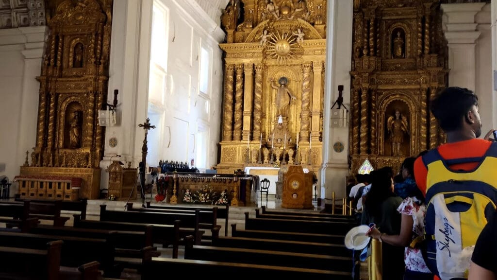 North Goa Basilica of Bom Jesus - Iconic church known for its historic significance.