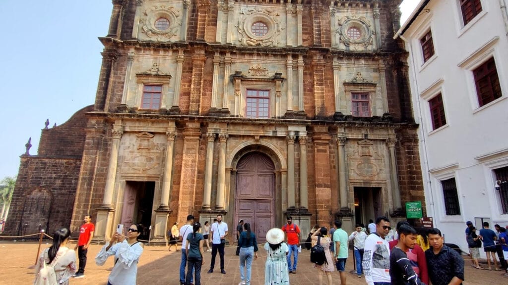 Basilica of Bom Jesus, North Goa - Best North Goa church and UNESCO World Heritage Site.