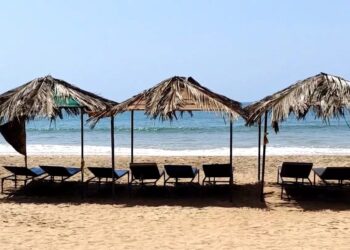 Rajbagh Beach in south Goa - Best Beaches in Goa