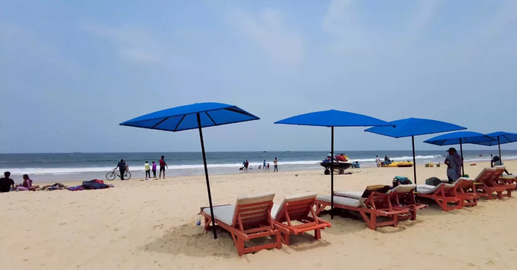 Mobor beach in south goa
