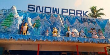 Snow park in Goa