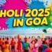 Holi In Goa 2025 - Date party and venues