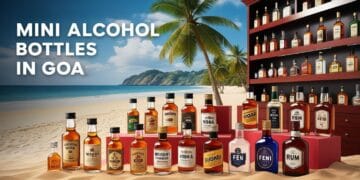 Mini alcohol Bottles in Goa