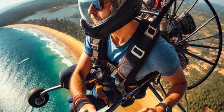 Paramotoring in Goa