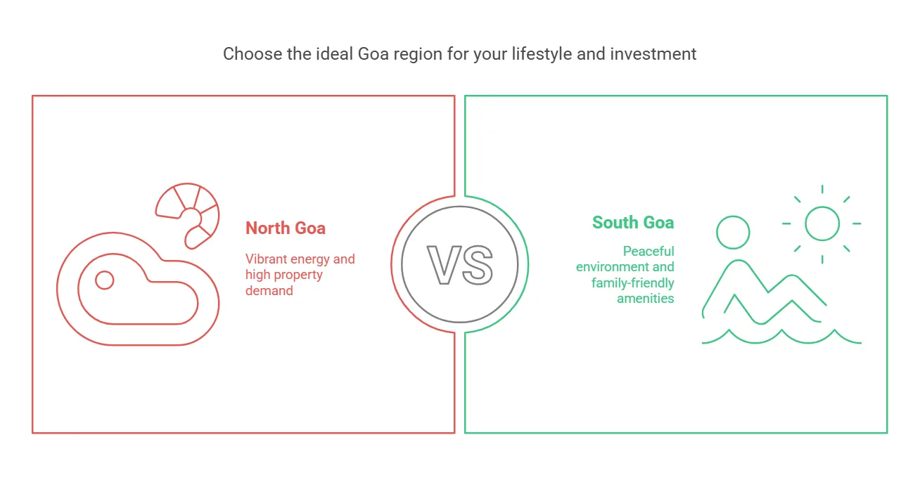 Best place to buy property in Goa - north goa south goa