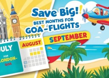 Cheap flights from London to Goa -