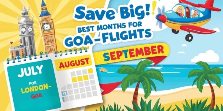 Cheap flights from London to Goa -